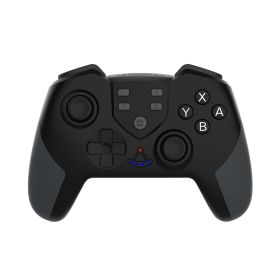 Wireless Bluetooth Gamepad With Macro Programming With Wake-up Vibrating Gyroscope (Option: Black grey)