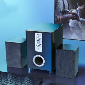 3 in 1 Home Speaker 3.5mm Wired Computer Speakers HD Sound USB Powered Sound Box (Option: Ordinary Edition)