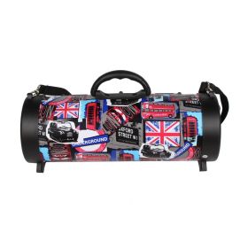 High-power Portable Waterproof Wireless Bluetooth Speaker (Option: National flag)