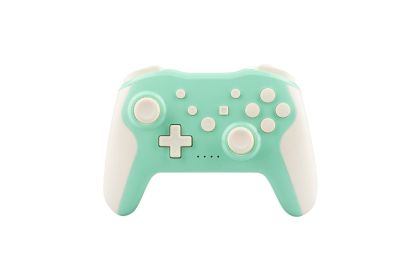 Six-axis Vibration Somatosensory NFC Bluetooth Gamepad (Option: Green and white)