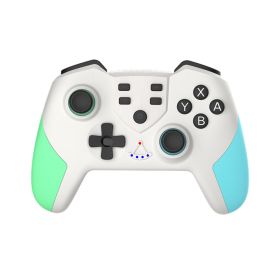 Wireless Bluetooth Gamepad With Macro Programming With Wake-up Vibrating Gyroscope (Option: Dynamic green blue)