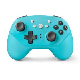 Wireless Bluetooth Gamepad Six-axis Somatosensory Vibration (Option: Blue-USB)